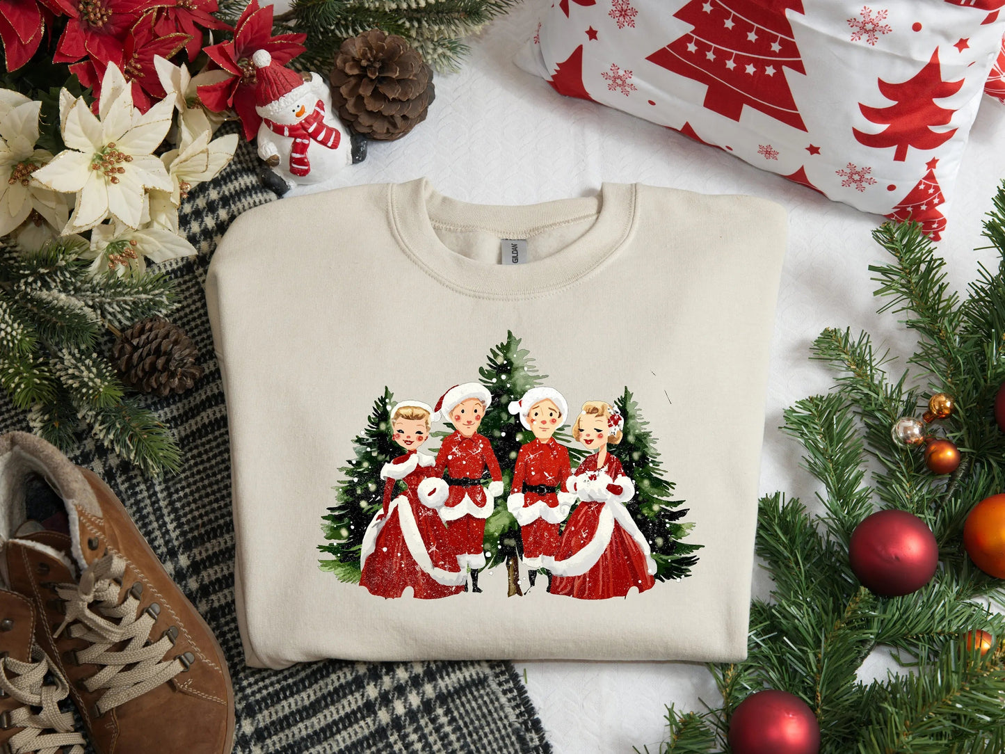 White Movie Song Girl Gifts Christmas Hoodie