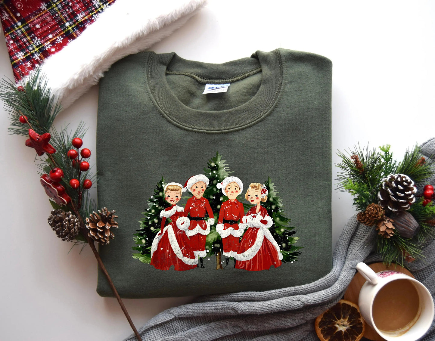 White Movie Song Girl Gifts Christmas Hoodie