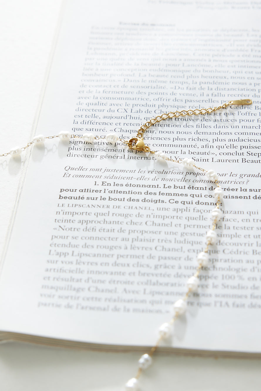 Snake Bone Chain Clover Bracelet Set