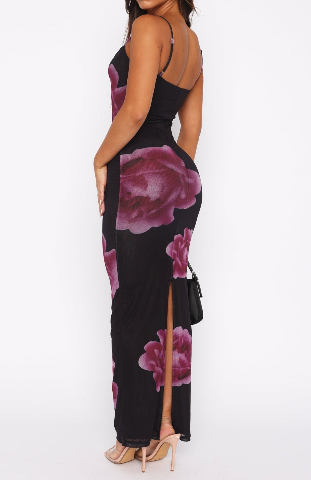 Amira Maxi Dress Midnight Peony
