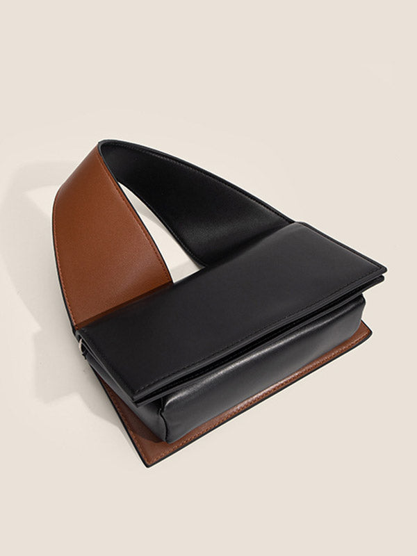 Asymmetric Geometric Split-Joint Handbags Crossbody Bags Bags