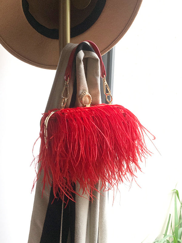 Chains Tasseled Crossbody Bags