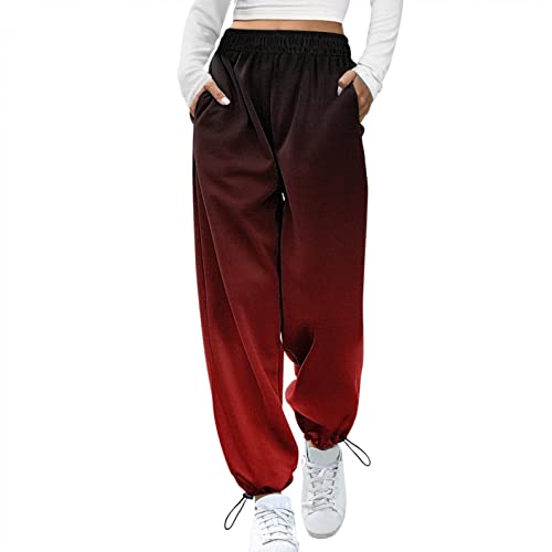 Palazzo Lounge Pants Wide Leg Printed Cropped Bottoms Baggy Trousers Sweatpants