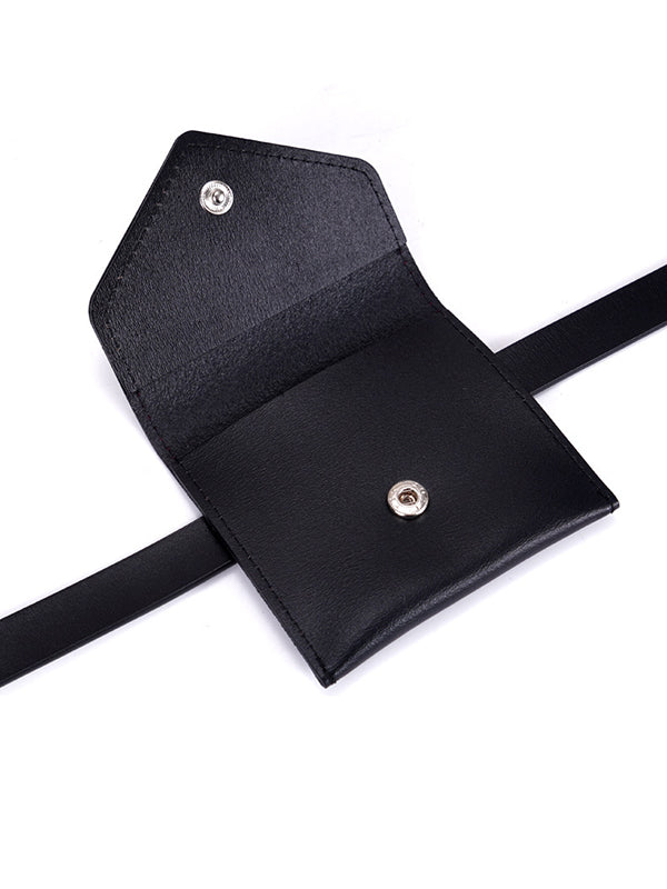 Belt Buckle Geometric Split-Joint Fanny Packs Bags Accessories Bags