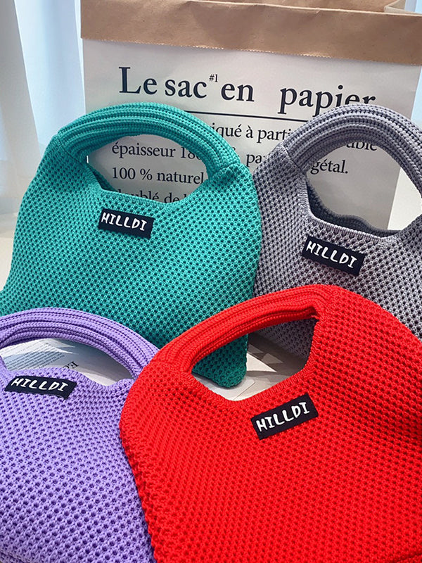 Applique Hollow Handbags Bags