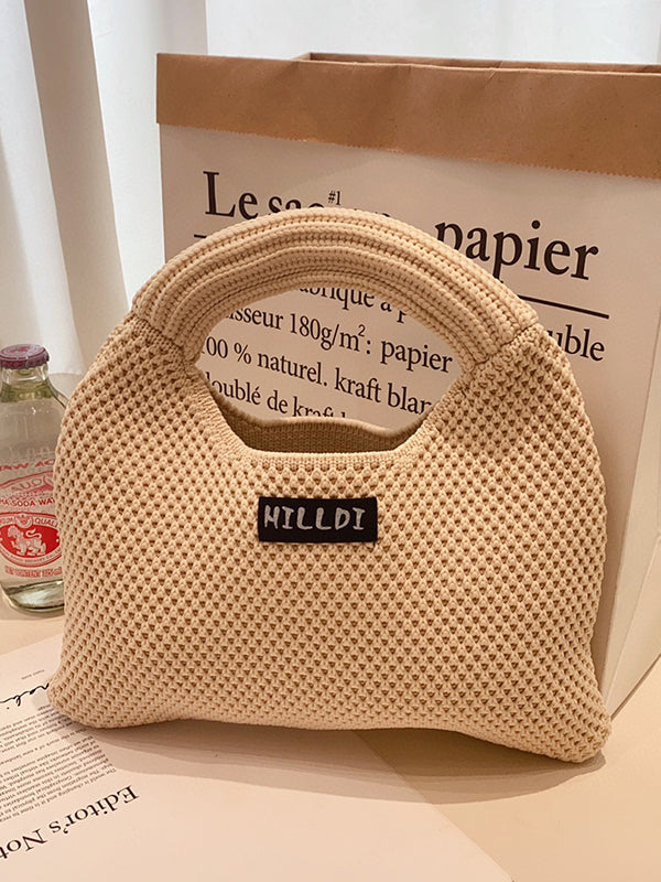 Applique Hollow Handbags Bags