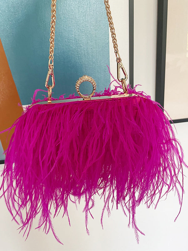 Chains Tasseled Crossbody Bags