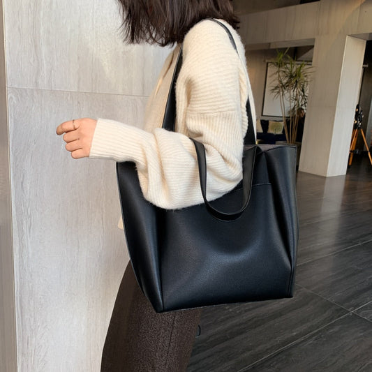 PU Leather Shoulder Bag