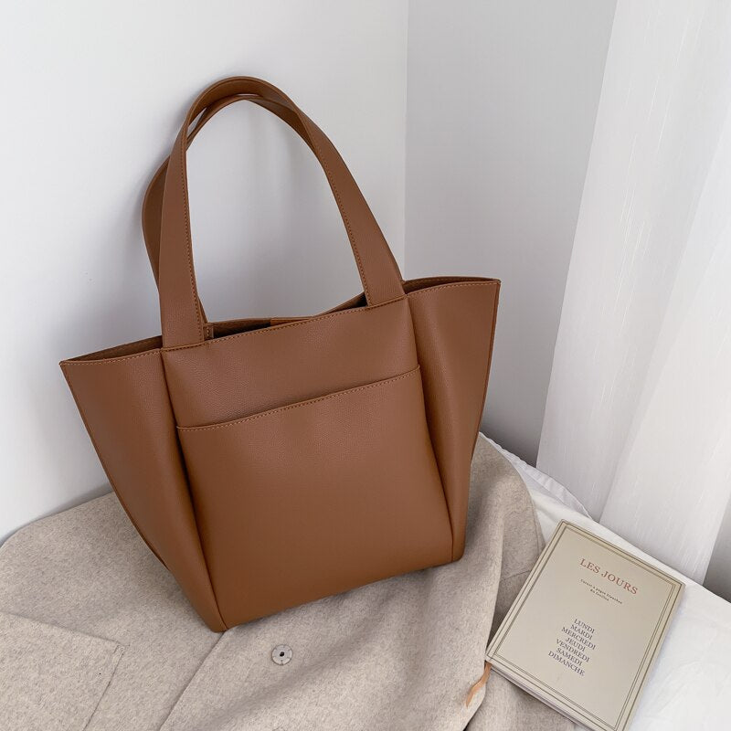 PU Leather Shoulder Bag