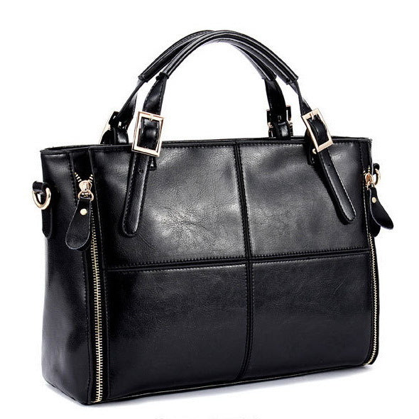 Luxury Leather Top-Handle Bag