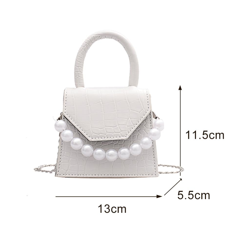 Pearl Strap Mini Shoulder Bag