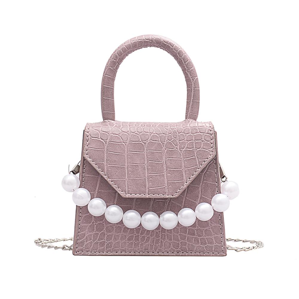 Pearl Strap Mini Shoulder Bag