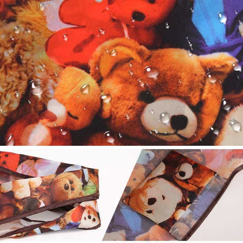 Reusable Colorful Patterned Shopping Bag