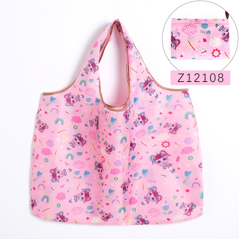 Reusable Colorful Patterned Shopping Bag