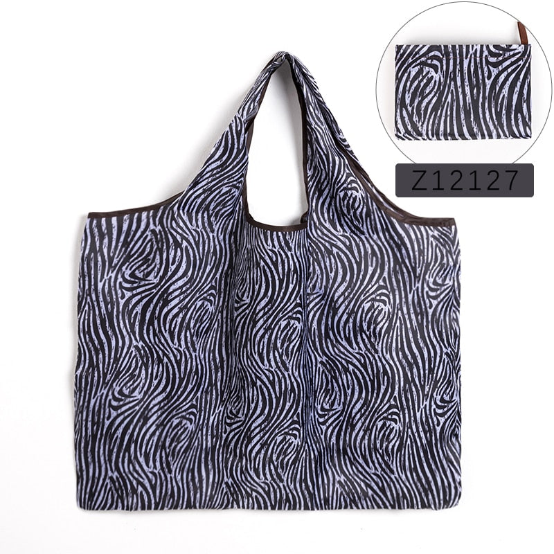 Reusable Colorful Patterned Shopping Bag