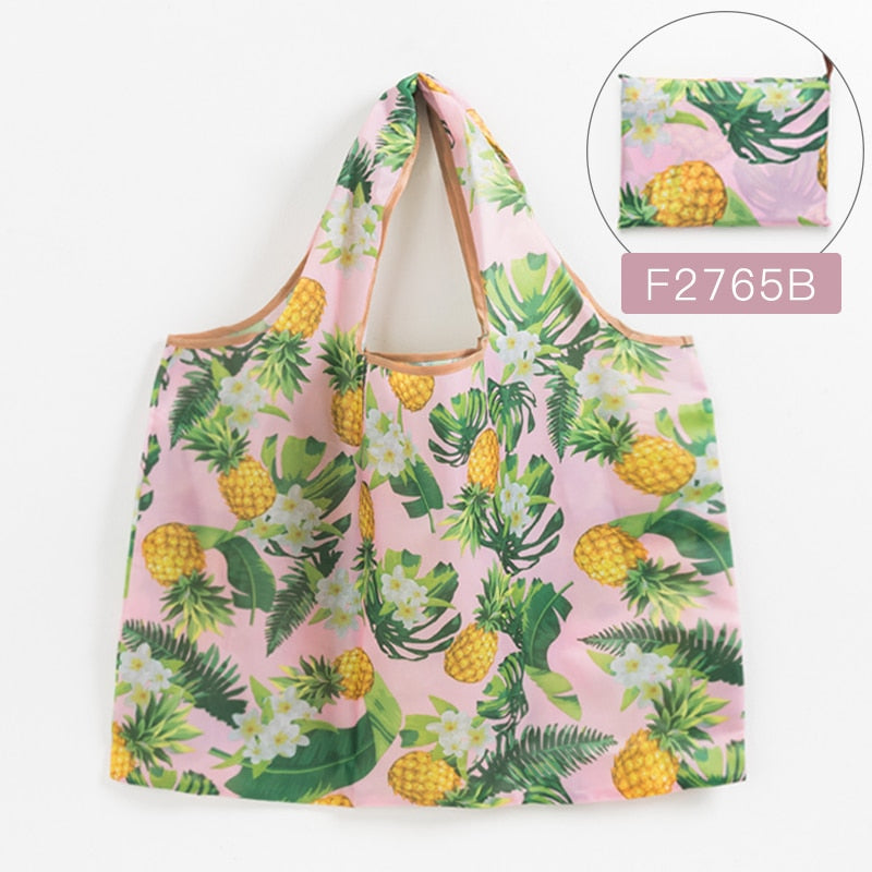 Reusable Colorful Patterned Shopping Bag