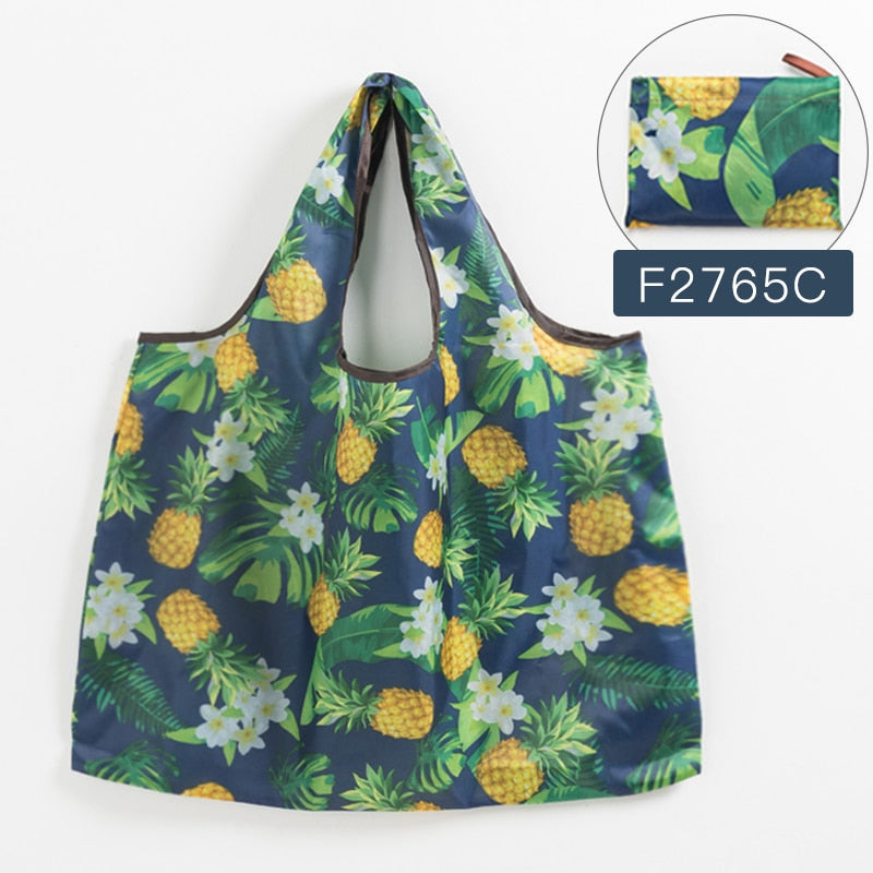 Reusable Colorful Patterned Shopping Bag