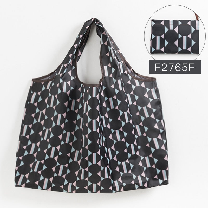 Reusable Colorful Patterned Shopping Bag