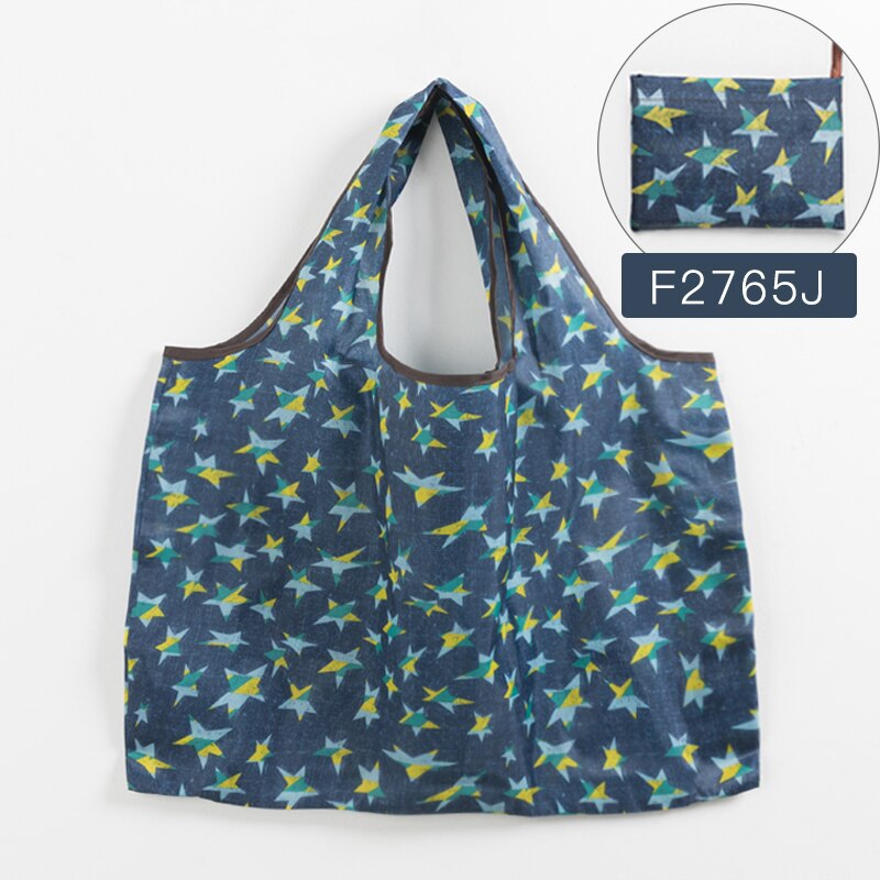 Reusable Colorful Patterned Shopping Bag