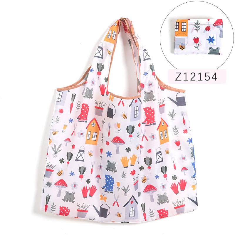 Reusable Colorful Patterned Shopping Bag