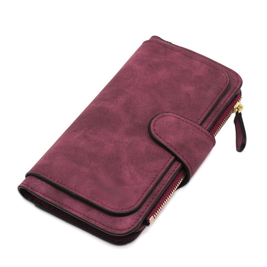 Women's Faux Suede Wallet