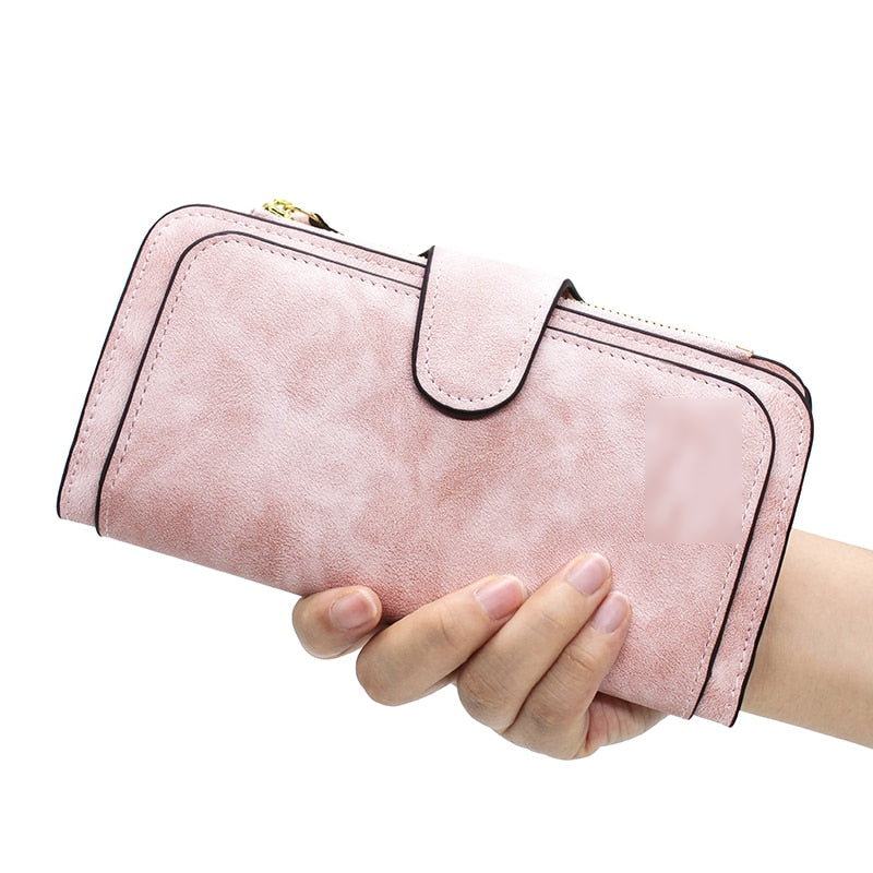 Women's Faux Suede Wallet