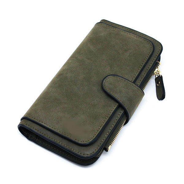 Women's Faux Suede Wallet