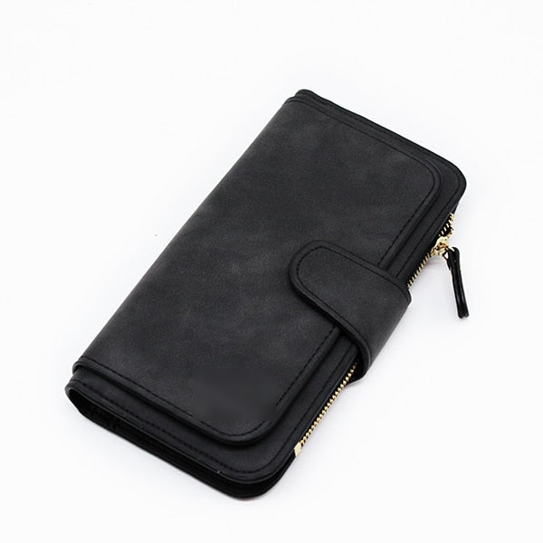Women's Faux Suede Wallet