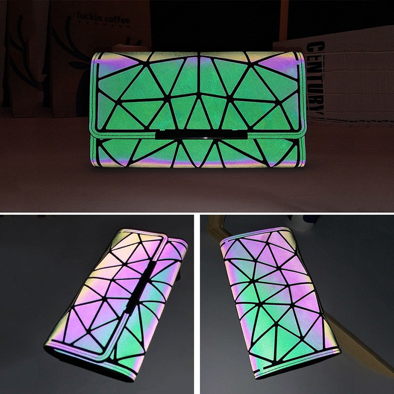 Mosaic Reflective Wallet