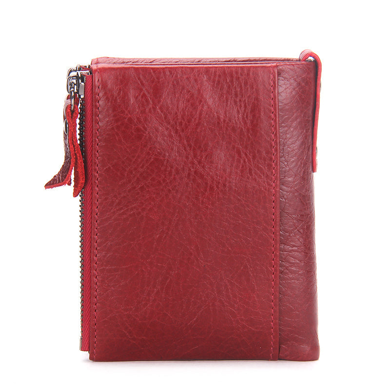 Stylish Compact Genuine Leather Wallet