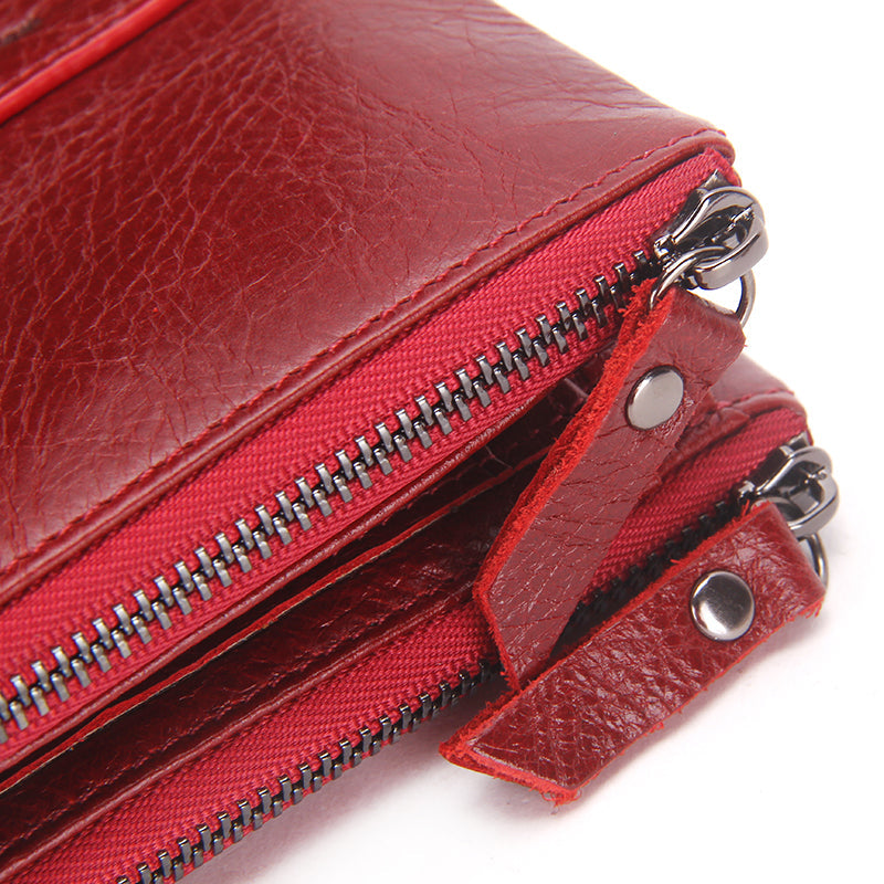Stylish Compact Genuine Leather Wallet