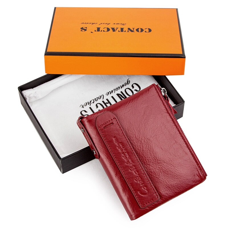 Stylish Compact Genuine Leather Wallet