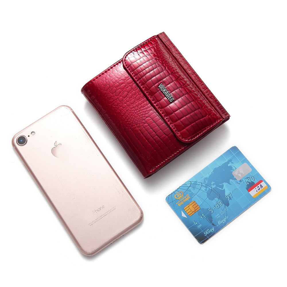 Compact Leather Wallet