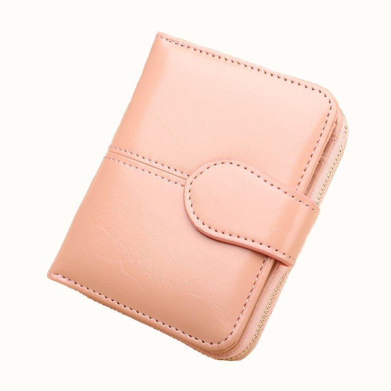 PU Leather Short Wallet for Women