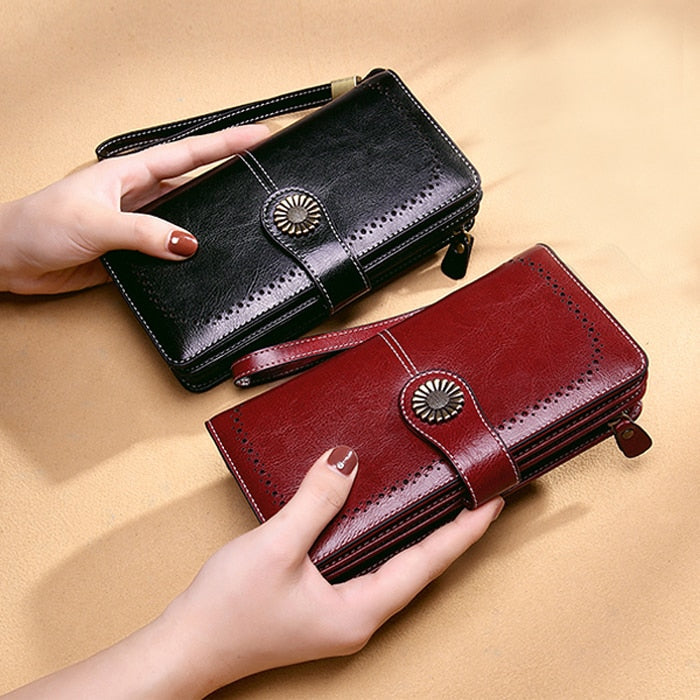 Clutch Leather Wallet