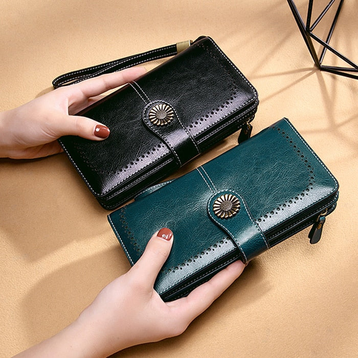 Clutch Leather Wallet