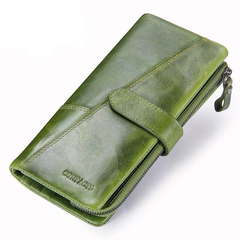 Large Capacity Leather Wallet