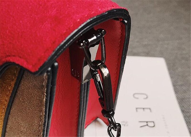 Retro Patchwork Crossbody Bag