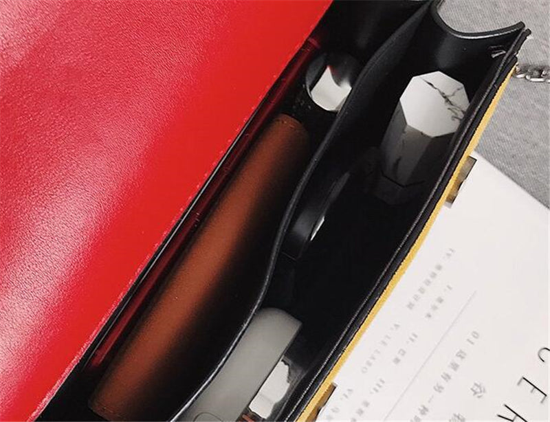 Retro Patchwork Crossbody Bag