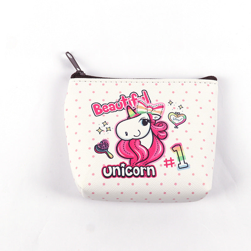 Kawaii Unicorn Pattern Coin Wallet