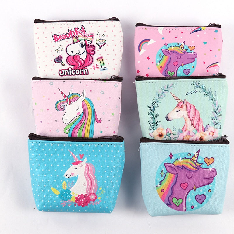 Kawaii Unicorn Pattern Coin Wallet