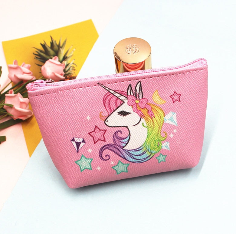 Kawaii Unicorn Pattern Coin Wallet