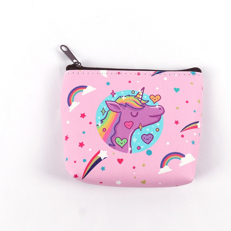 Kawaii Unicorn Pattern Coin Wallet