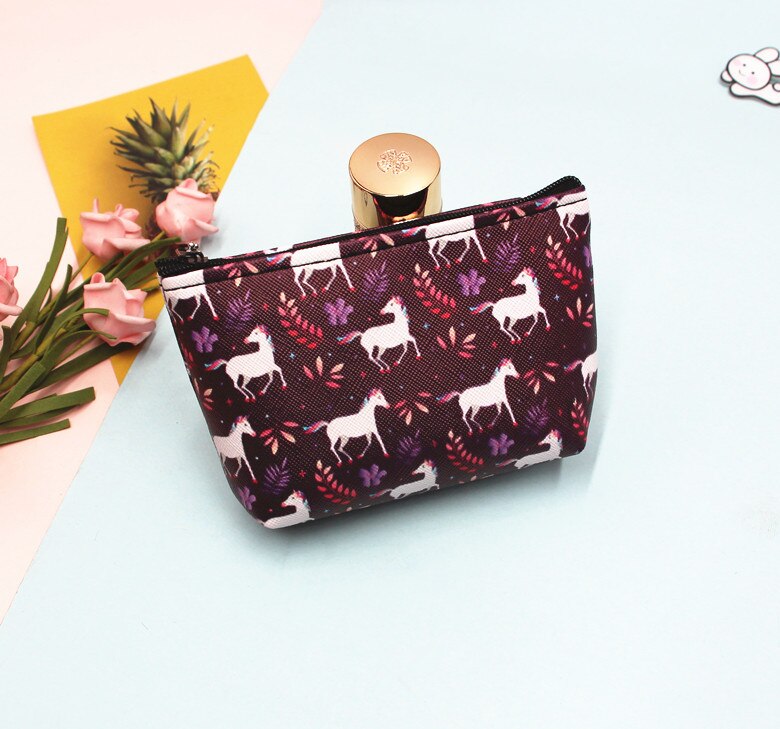 Kawaii Unicorn Pattern Coin Wallet