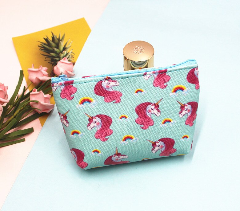 Kawaii Unicorn Pattern Coin Wallet