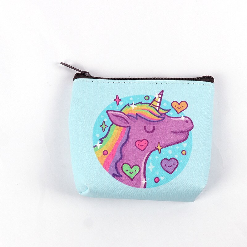 Kawaii Unicorn Pattern Coin Wallet