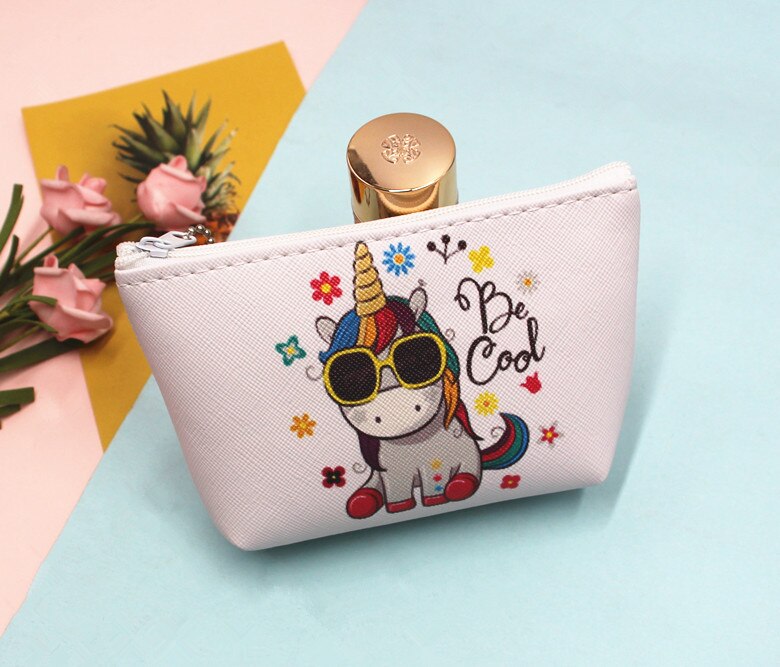 Kawaii Unicorn Pattern Coin Wallet