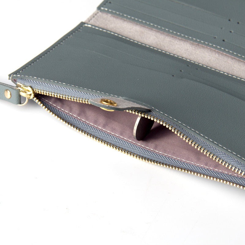 Luxury Long Durable Leather Wallet