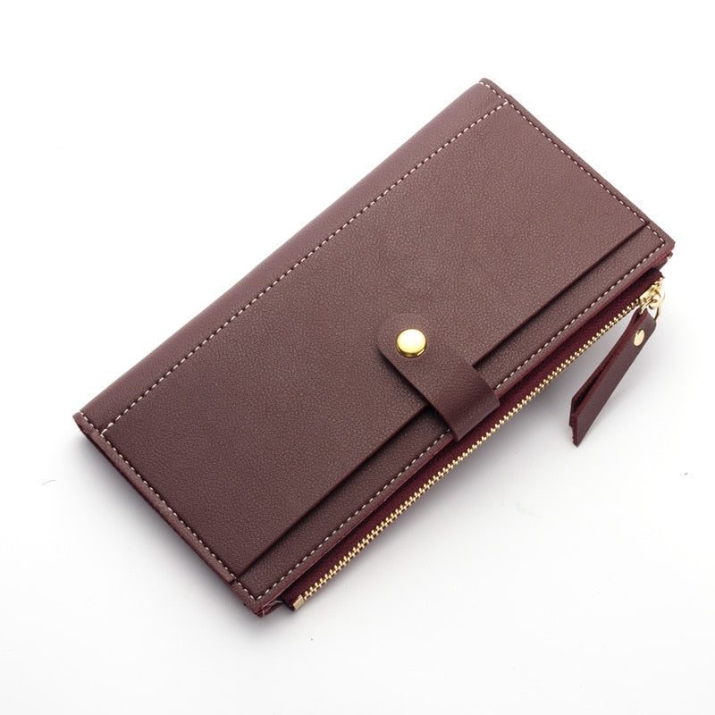 Luxury Long Durable Leather Wallet