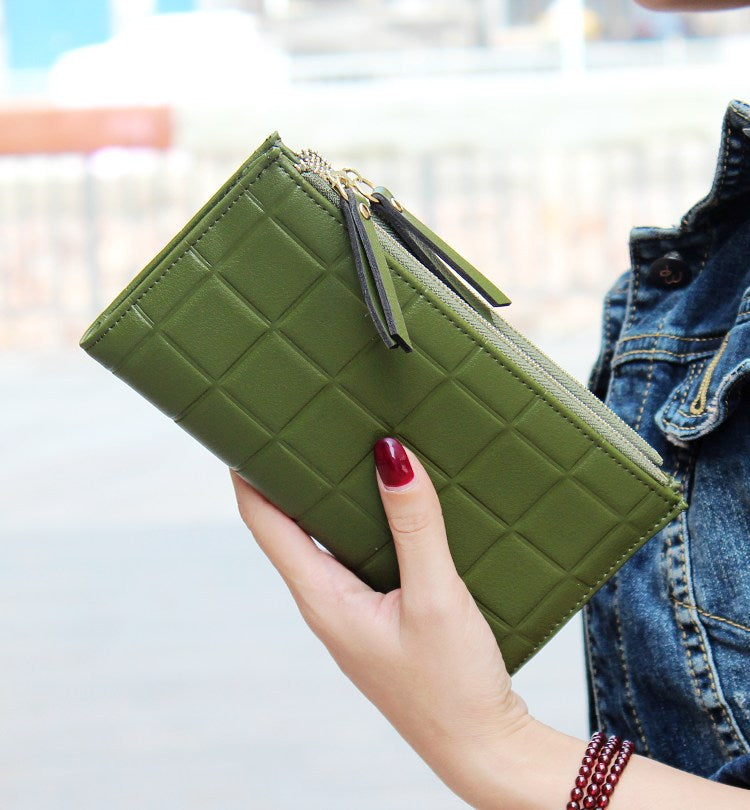 PU Leather Long Wallet